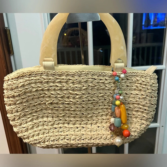 Capelli Straworld Inc. | ladies straw handbag - Picture 2 of 16
